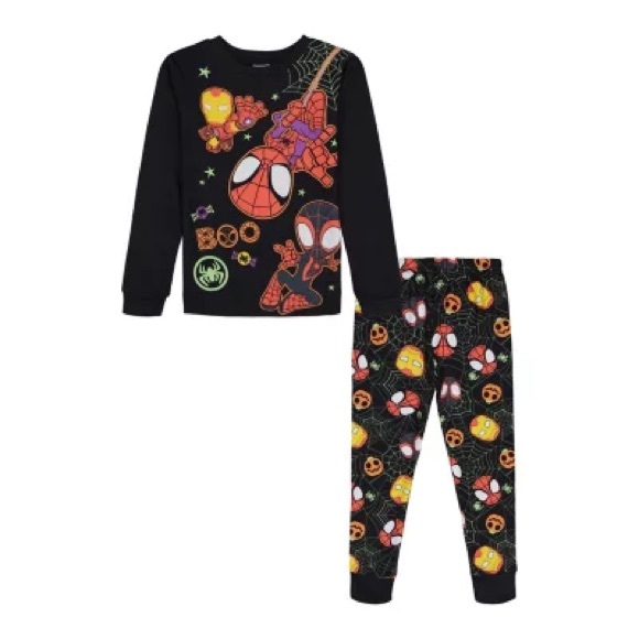 Spiderman 2-Piece Halloween Pajama Set - Picture 1 of 4